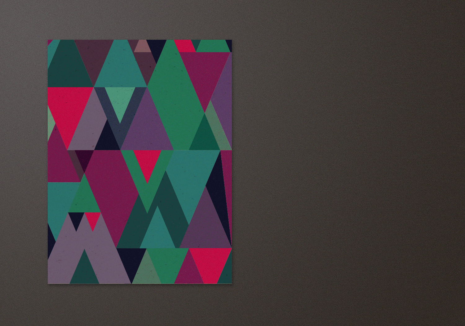 Wedding Invitation Geometric Pattern
