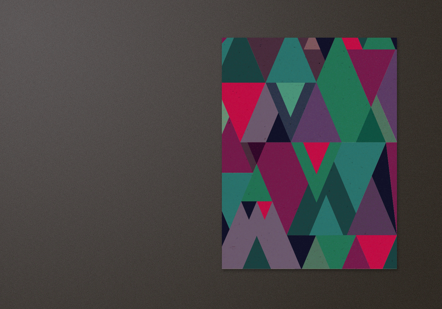 Wedding Invitation Geometric Pattern