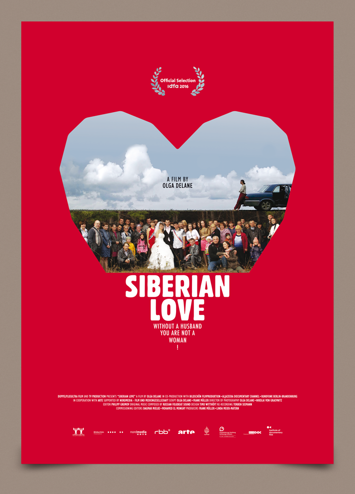 Siberian Love poster by zazdesign english