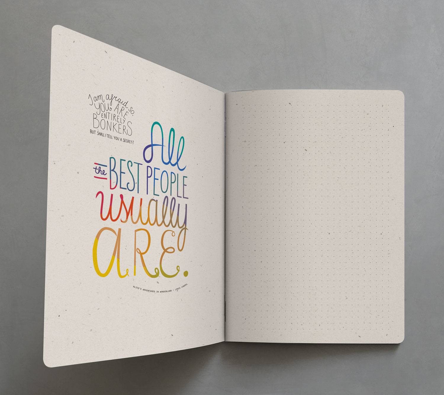 Have I gone mad? Notebook | zazdesign graphic lab