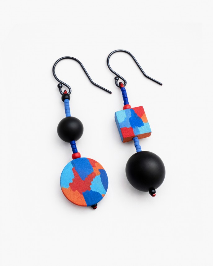 Mismatched Memphis Milano Earrings